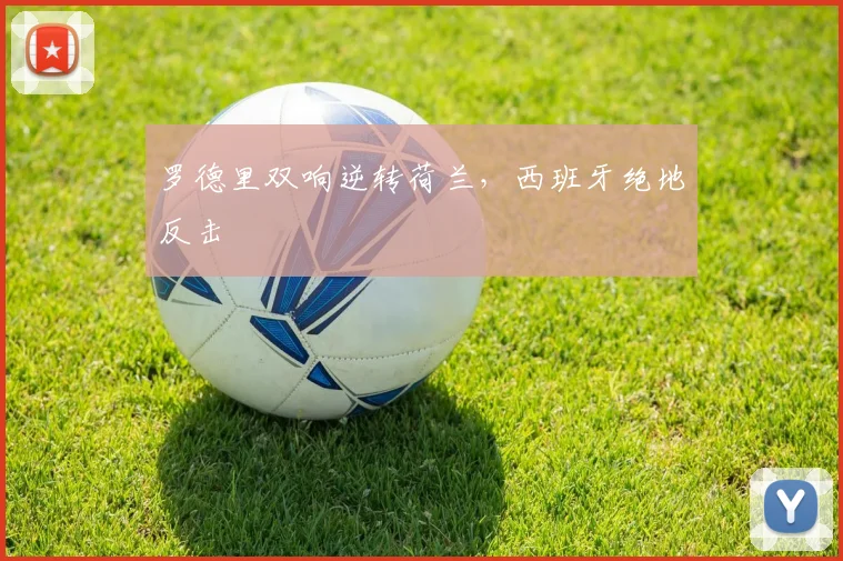 罗德里双响逆转荷兰,西班牙绝地反击